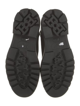 Bally Leather Combat Boots