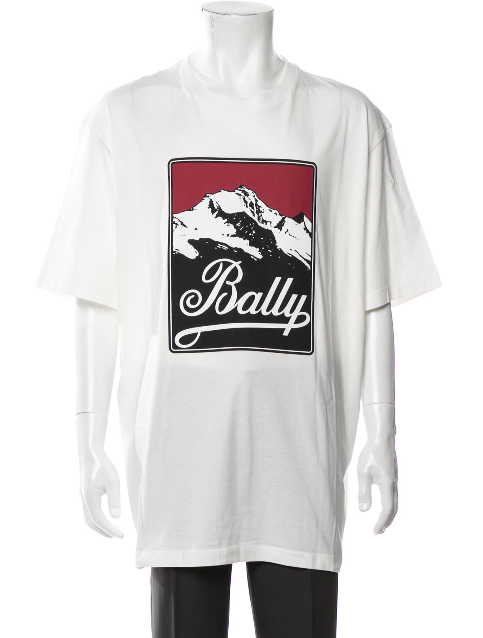 Bally Graphic Print Crew Neck T-Shirt