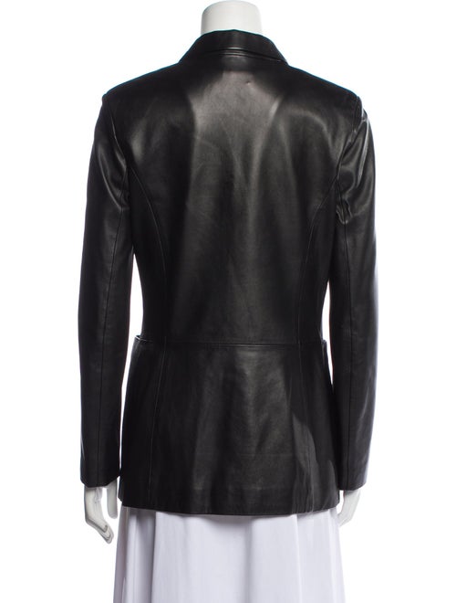 Bally Leather Blazer