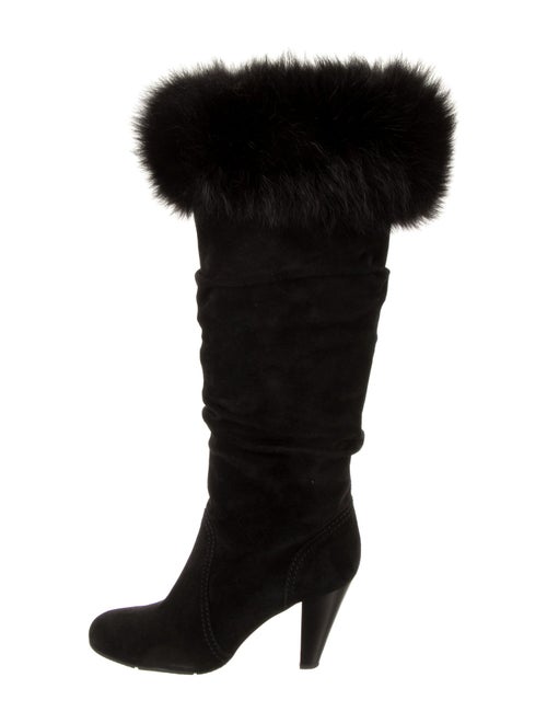 Bally Suede Slouch Boots