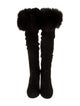 Bally Suede Slouch Boots