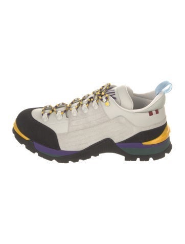 Bally Sneakers Suede Colorblock Pattern 11