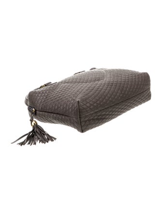 Bally Leather Top Handle Bag