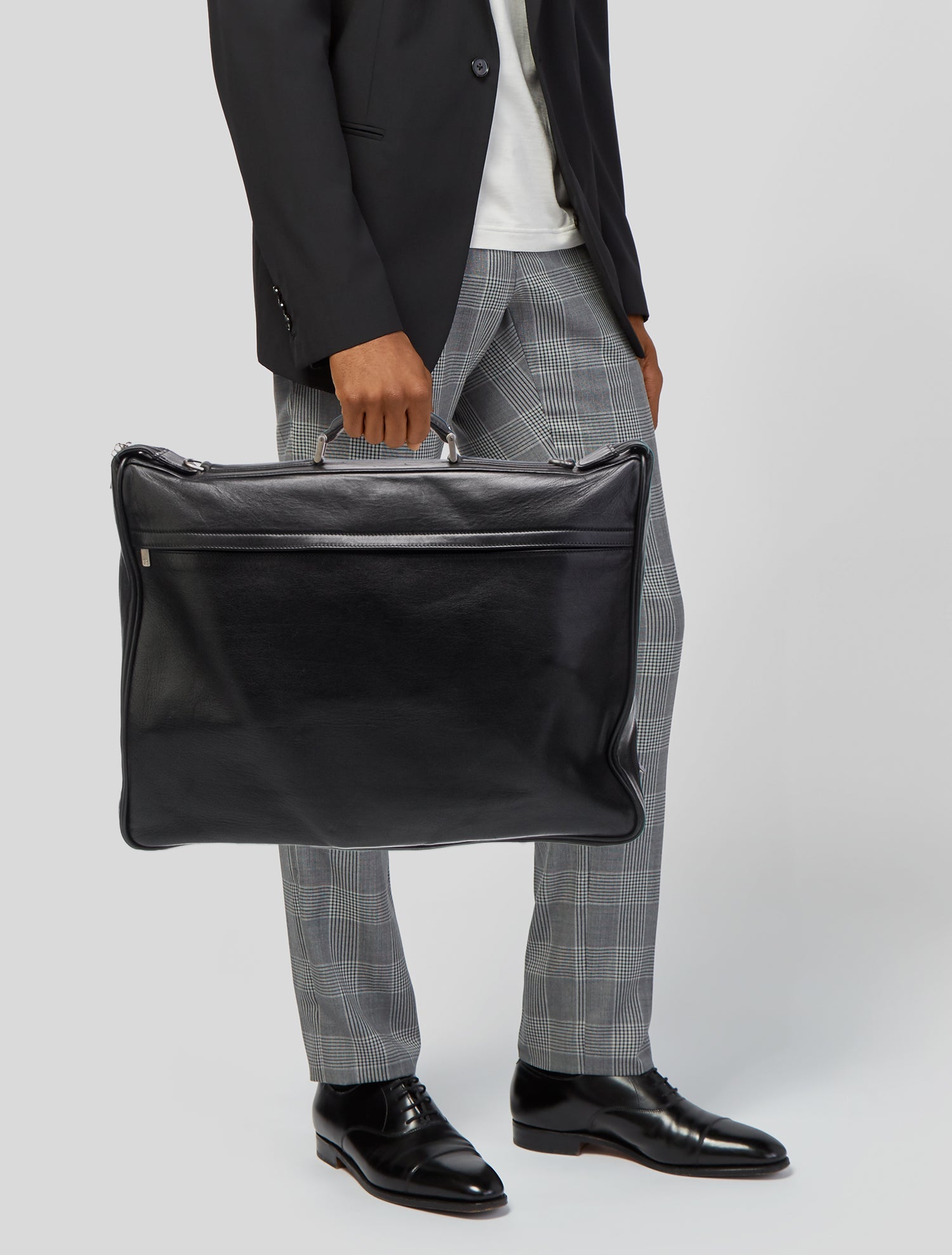 Bally Leather Travel Garment Bag