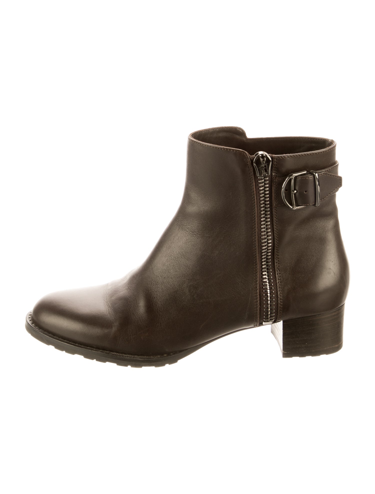 Bally Leather Moto Boots