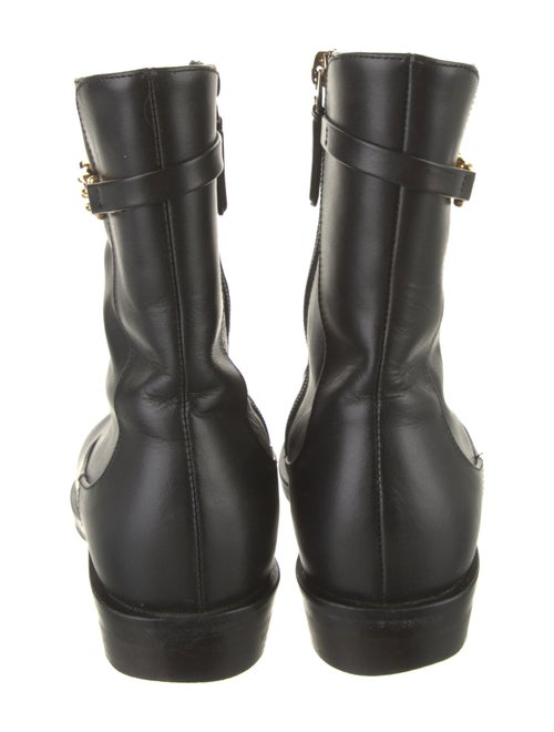 Bally Leather Moto Boots