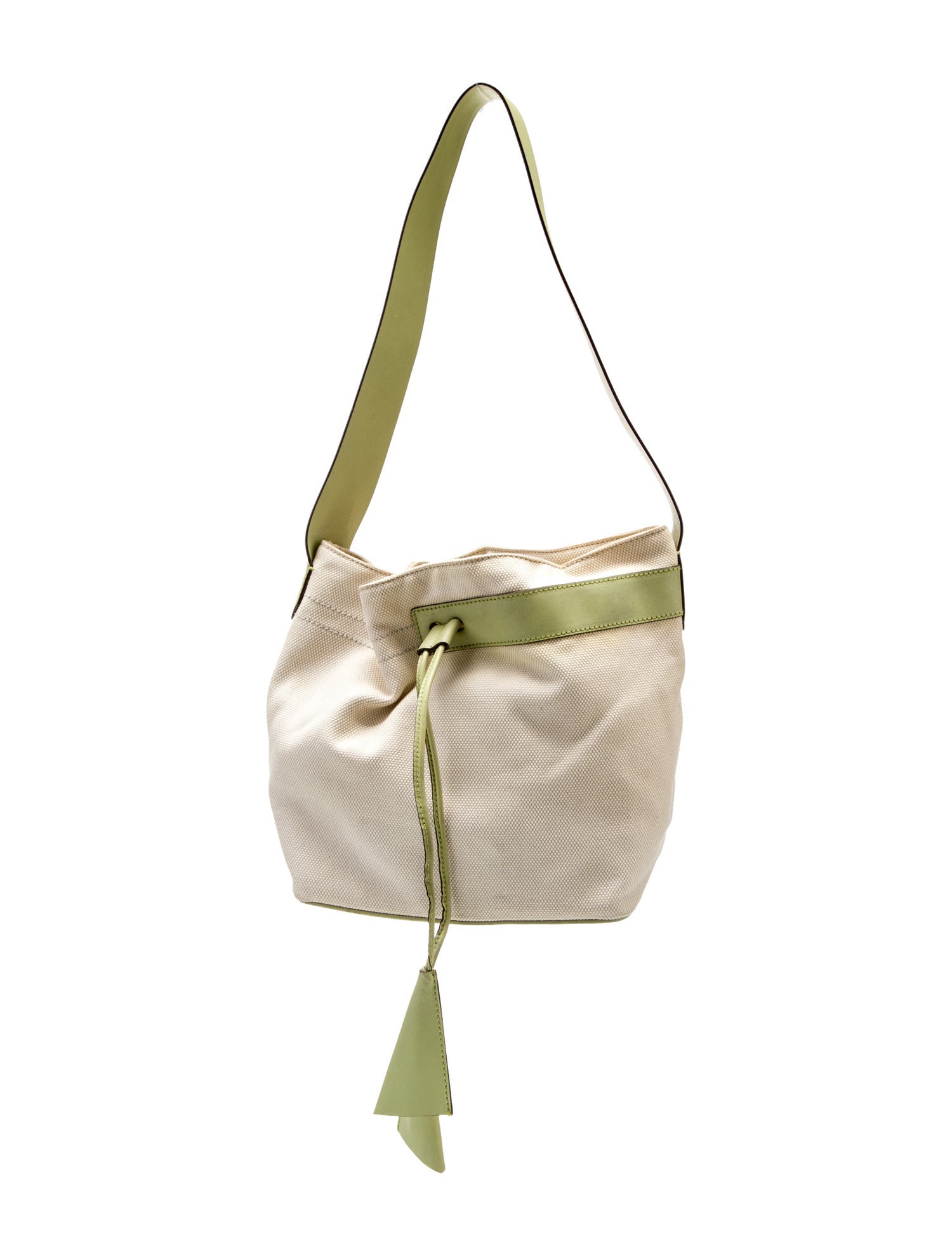 Bally Canvas Bucket Bag