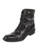 Bally Patent Leather Combat Boots