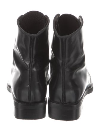 Bally Patent Leather Combat Boots