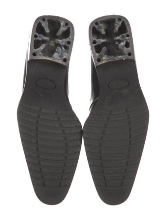 Bally Patent Leather Combat Boots