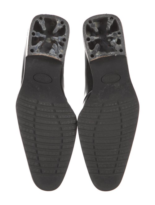 Bally Patent Leather Combat Boots