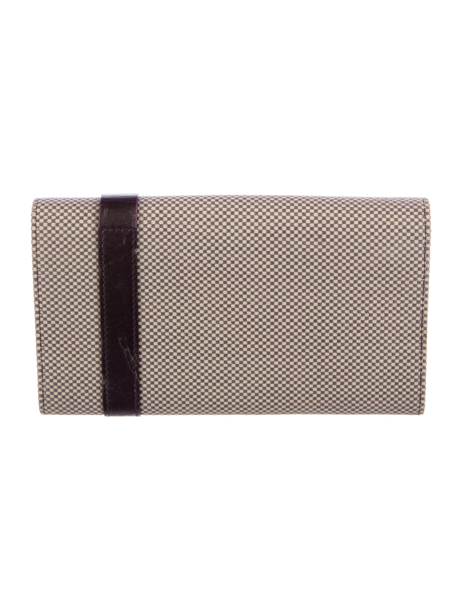 Bally Canvas Continental Wallet