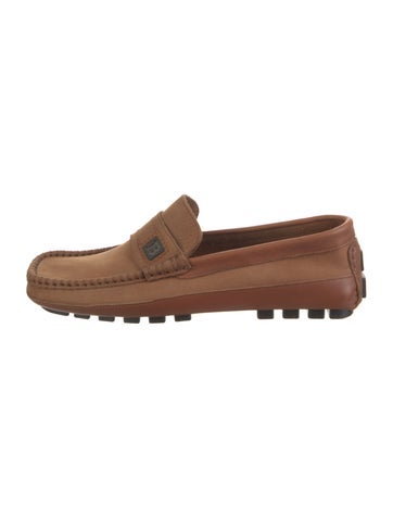 Bally Loafers Suede Drivers 8.5