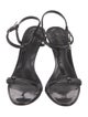 Bally Patent Leather T-Strap Sandals