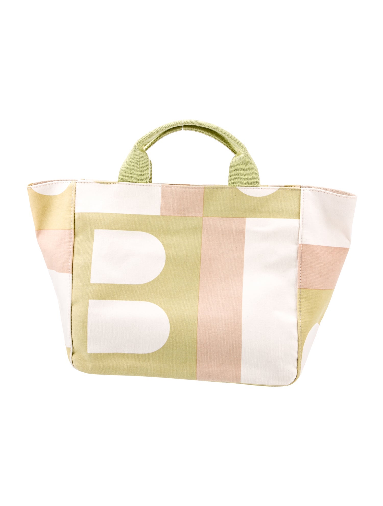 Bally Canvas Top Handle Bag