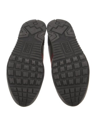 Bally Suede Printed Sneakers