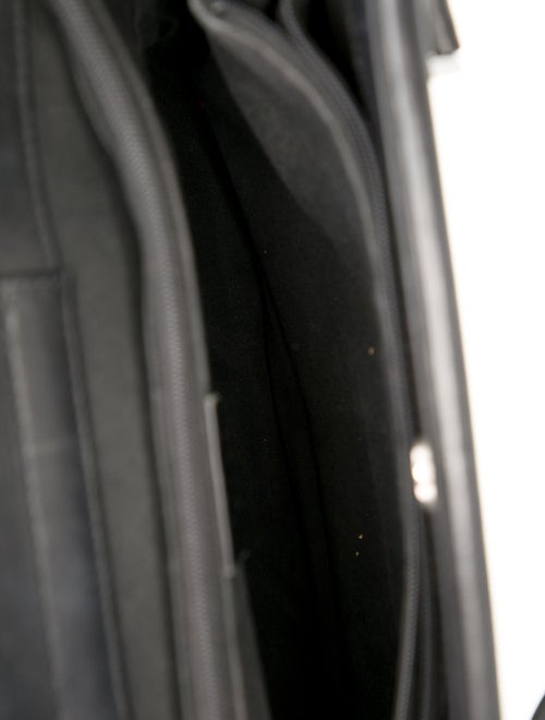 Bally Canvas Top Handle Bag