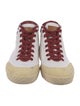 Bally Canvas Embroidered Accent Sneakers