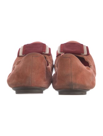 Bally Suede Ballet Flats