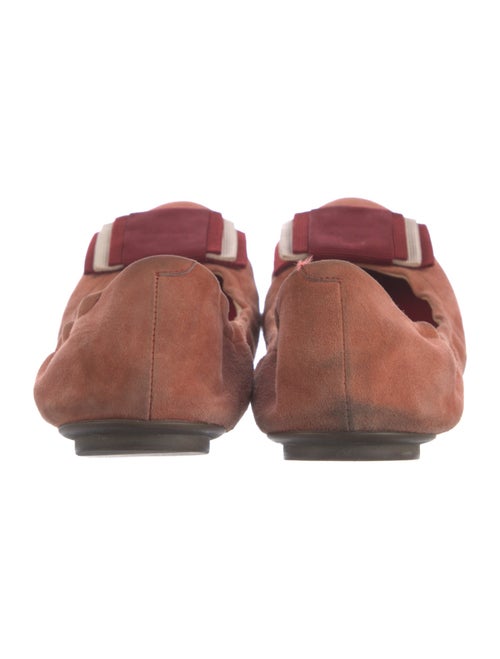 Bally Suede Ballet Flats