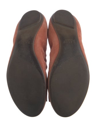Bally Suede Ballet Flats