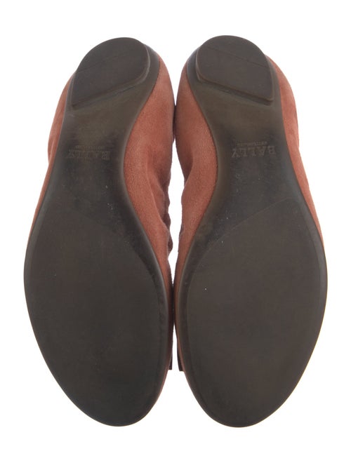 Bally Suede Ballet Flats