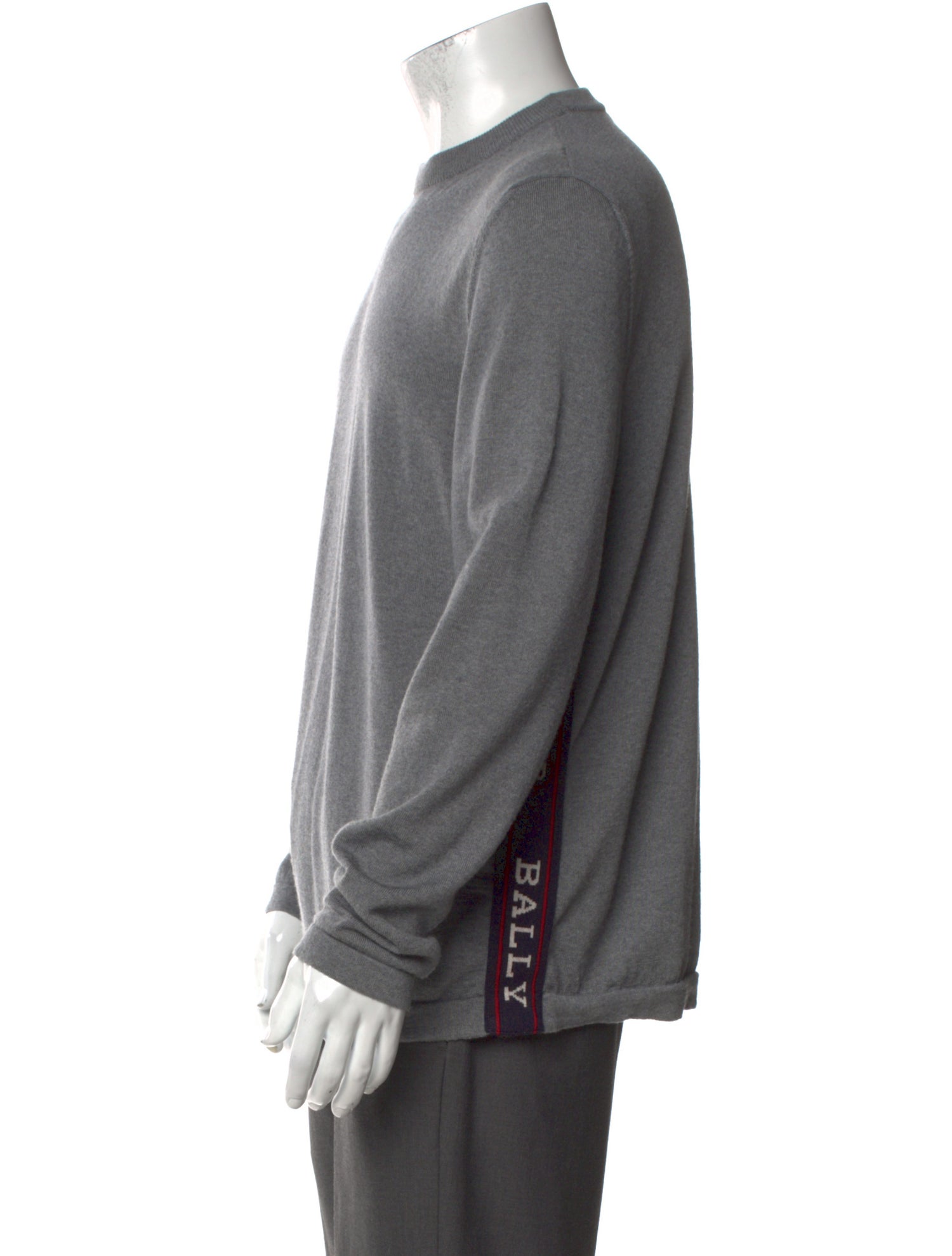 Bally Merino Wool Crew Neck Pullover