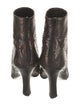 Bally Python Animal Print Boots