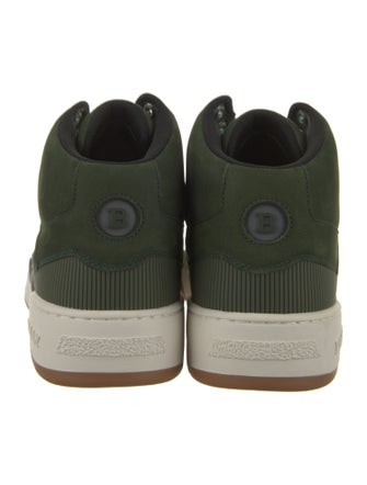 Bally Leather Grosgrain Trim Sneakers