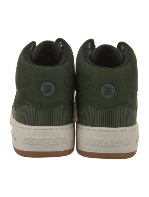 Bally Leather Grosgrain Trim Sneakers