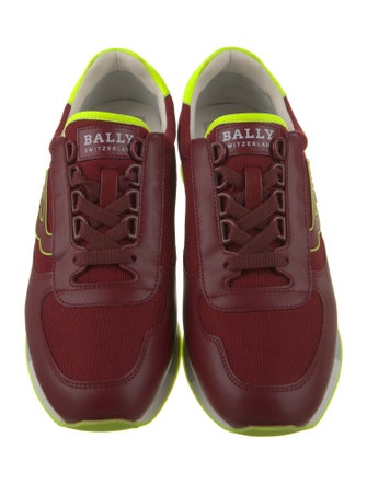 Bally Mesh Printed Sneakers