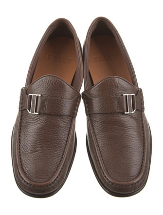 Bally Leather Dress Loafers