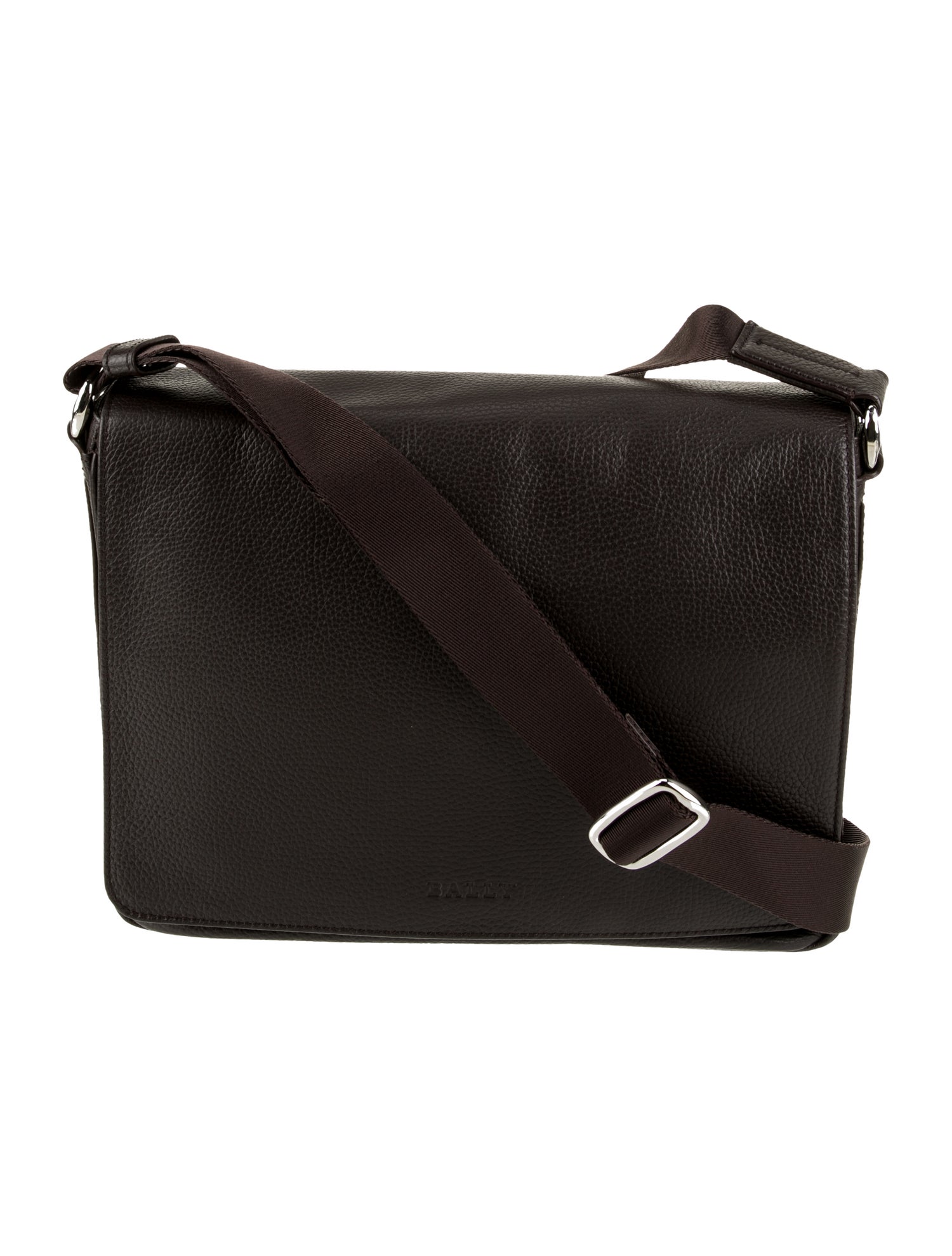 Bally Leather Messenger Bag