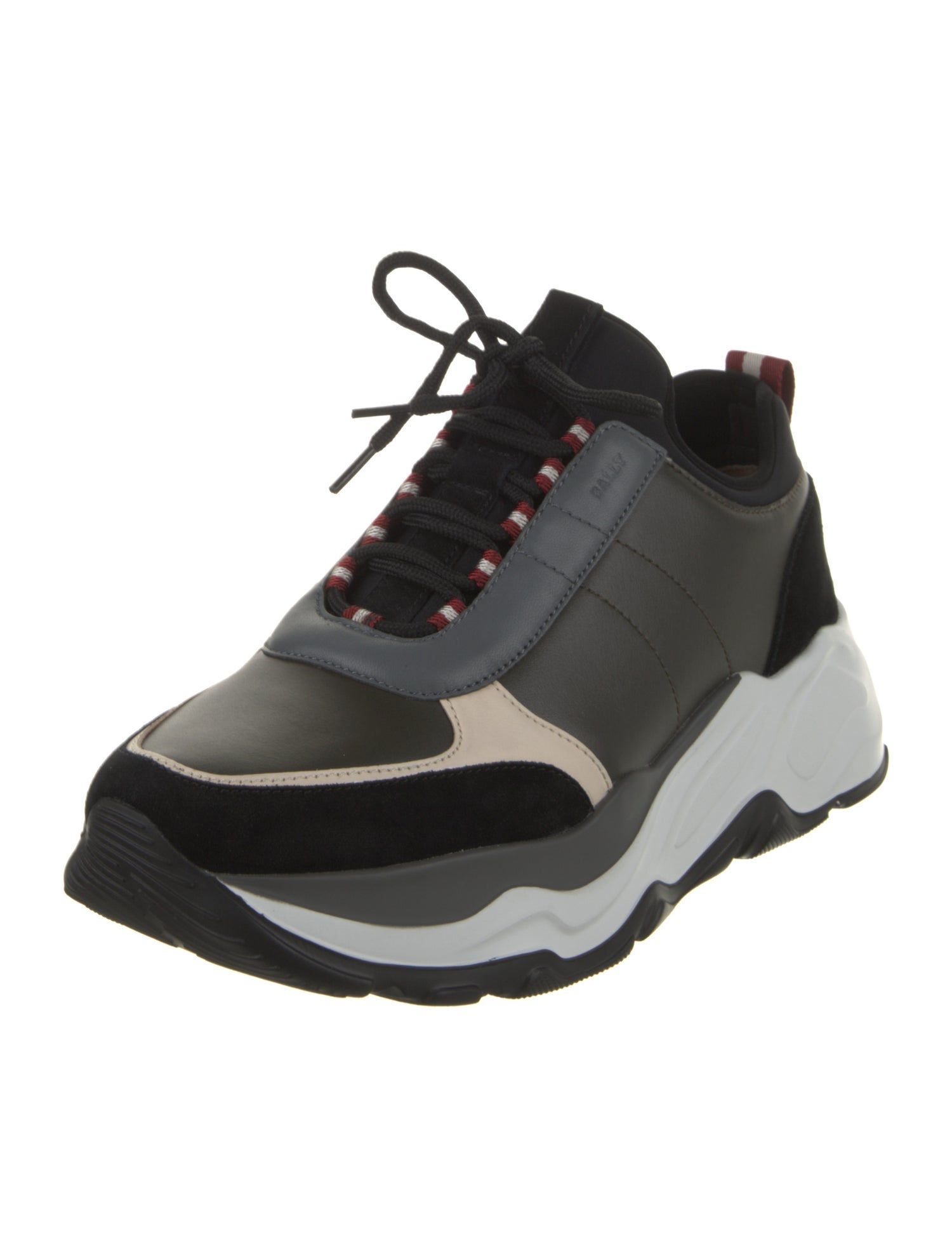 Bally Leather Chunky Sneakers