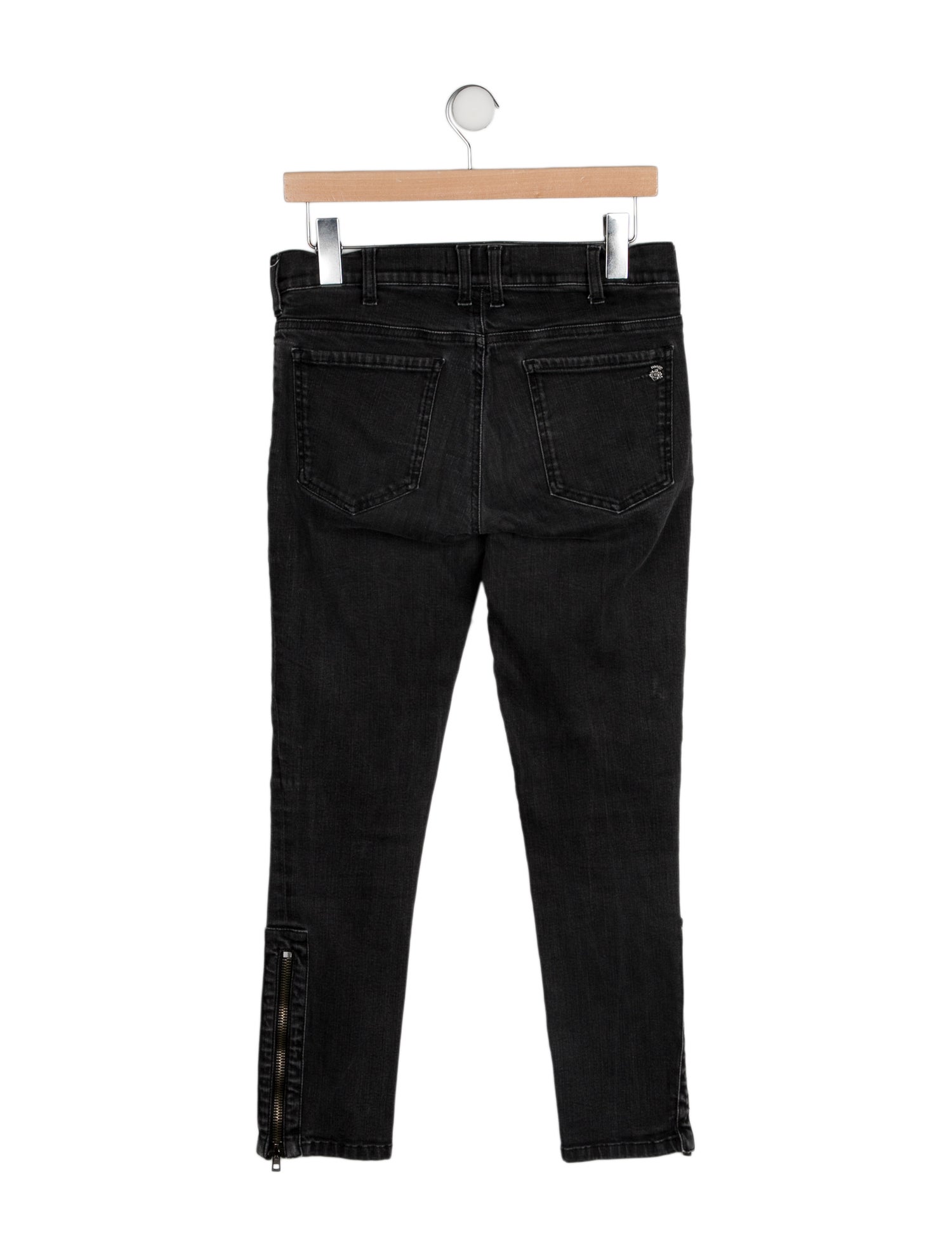 Bally Mid-Rise Straight Leg Jeans