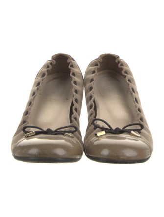 Bally Suede Ballet Flats