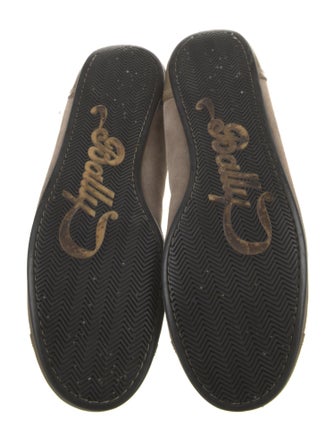 Bally Suede Ballet Flats