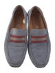 Bally Suede Striped Drivers
