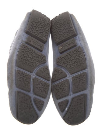 Bally Suede Striped Drivers