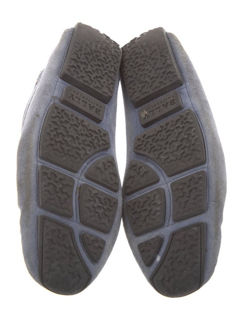 Bally Suede Striped Drivers