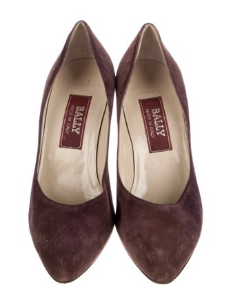 Bally Suede Pumps
