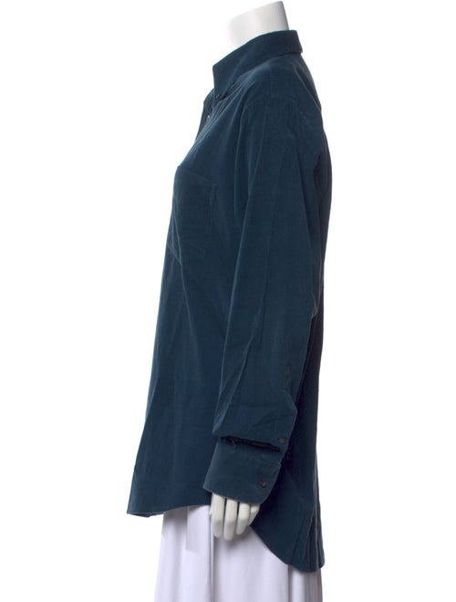 Bally Long Sleeve Button-Up Top