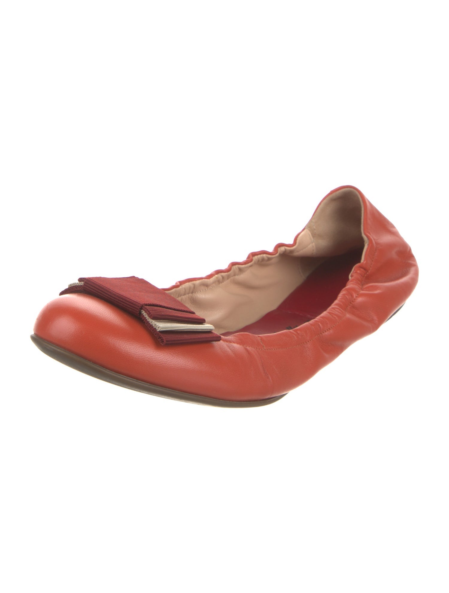 Bally Leather Ballet Flats