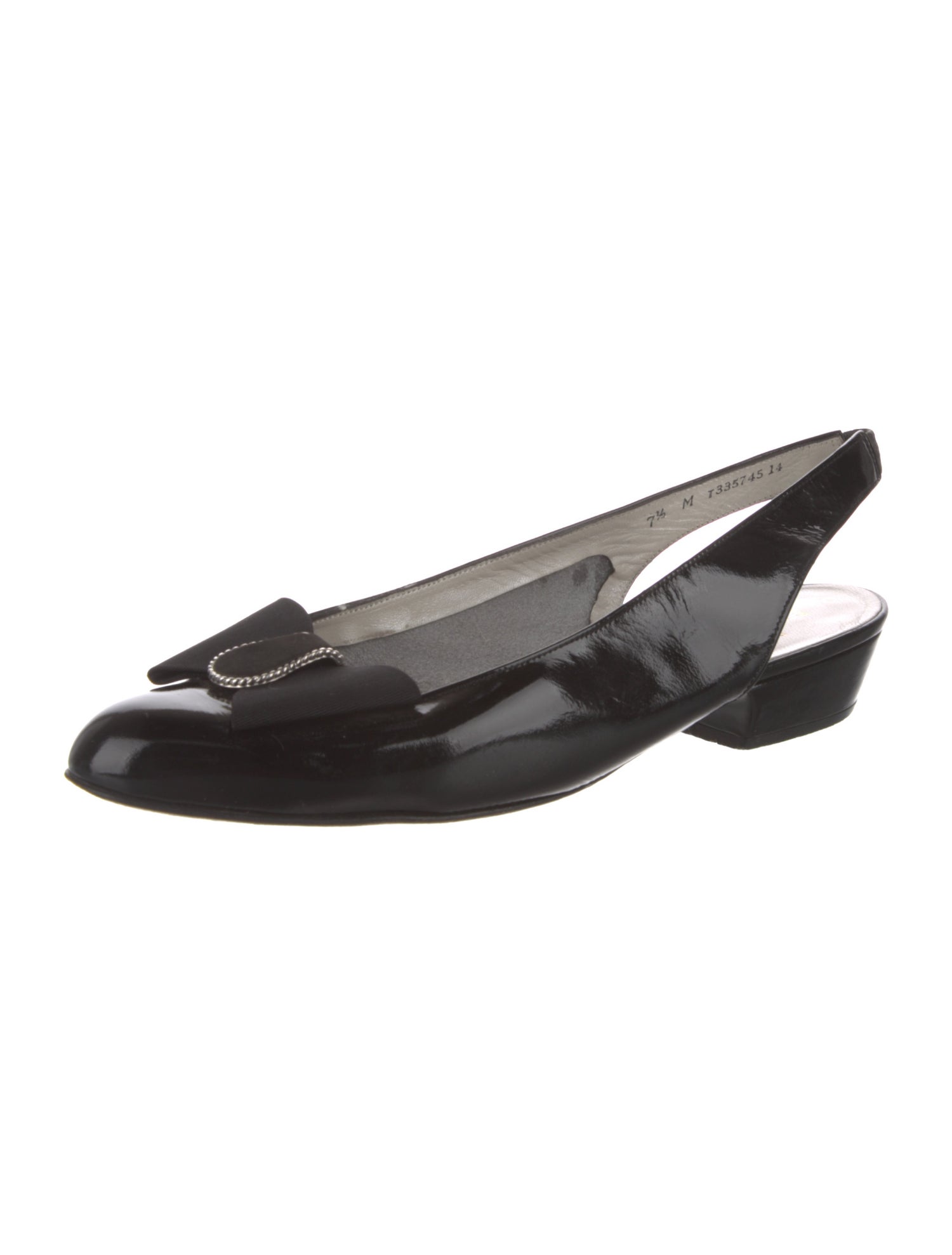 Bally Patent Leather Slingback Pumps