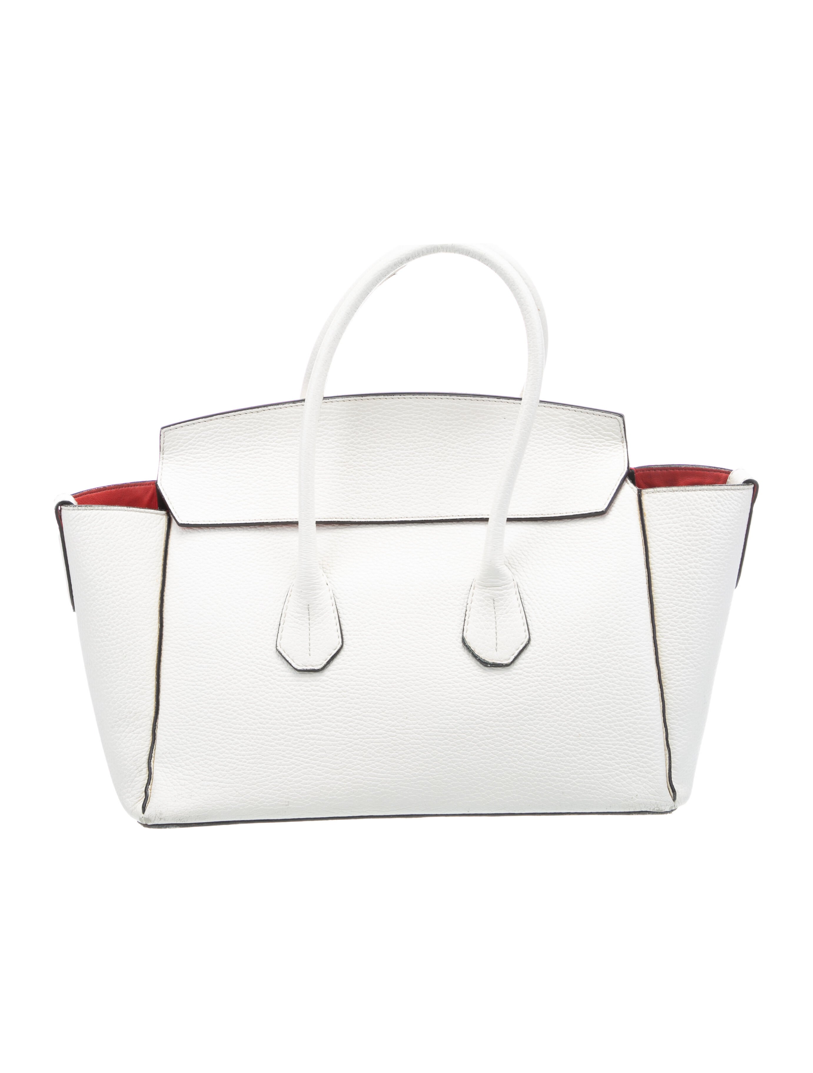 Bally Leather Top Handle Bag