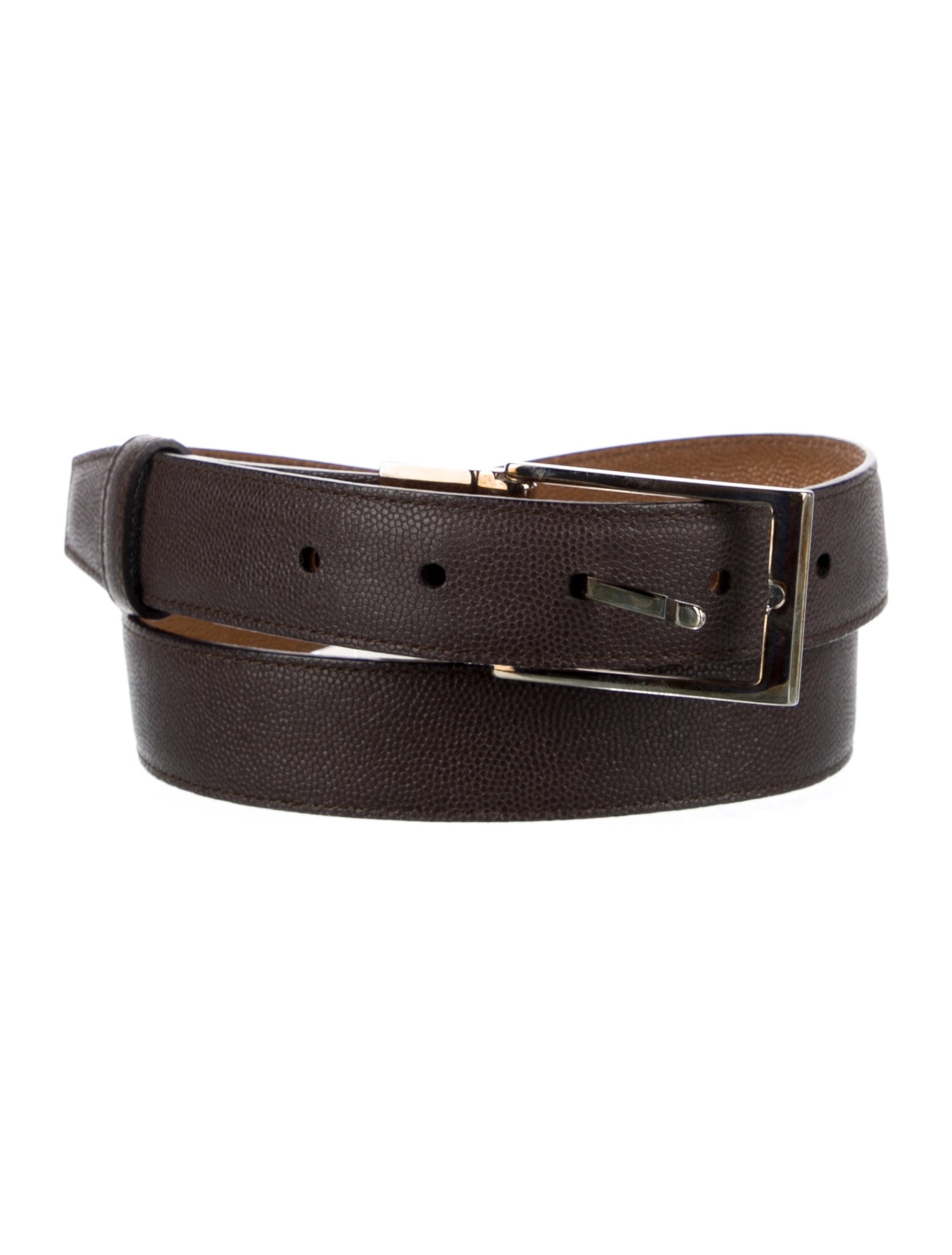 Bally Skinny Leather Belt