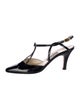 Bally Leather T-Strap Pumps