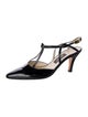 Bally Leather T-Strap Pumps