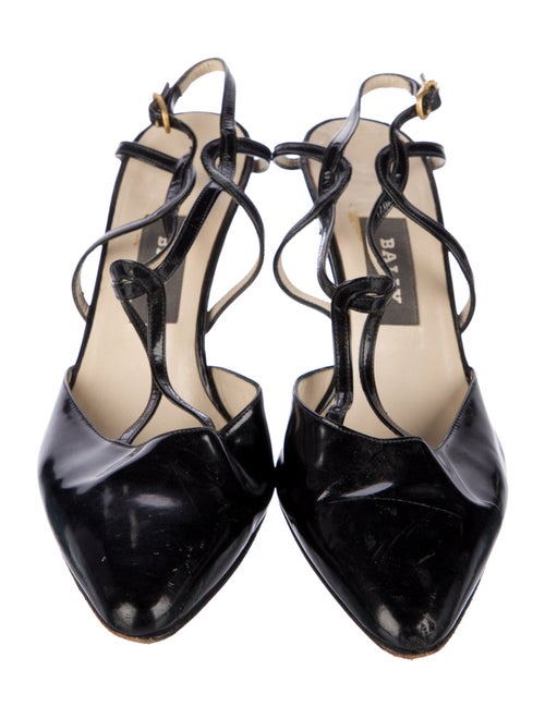 Bally Leather T-Strap Pumps