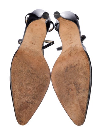 Bally Leather T-Strap Pumps